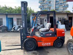 Montacargas Marca Heli a Precio Económico, Montacargas Diésel Usado en Japón de 3.5 Toneladas con Motor Original de Combustión Interna - Product Image 4
