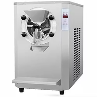 Machine à crème glacée dure de comptoir en acier inoxydable de grande capacité de 8 litres