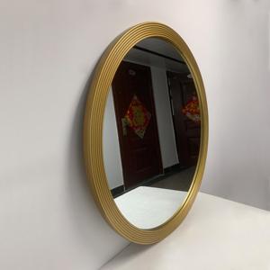 <span class=keywords><strong>Specchio</strong></span> da bagno irregolare di lusso in legno massello da parete pavimento in piedi infrangibile forma speciale Art Deco Design decorativo <span class=keywords><strong>specchio</strong></span> da parete - Product Image 2