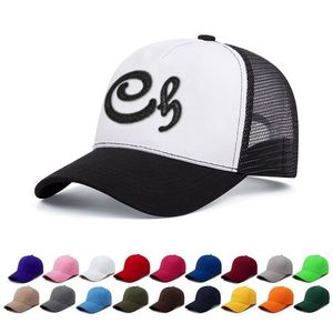 Custom Outdoor High Quality 5 Panel Mesh Dad Cap 3D Logo Embroidery 100% Cotton Gorras Trucker <b>Hat</b> - Product Image 1