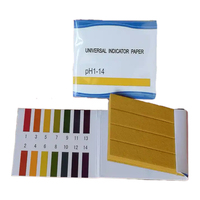 Papier indicateur universel, papier de test complet, papier de test de tournesol, 80 bandelettes, test de pH