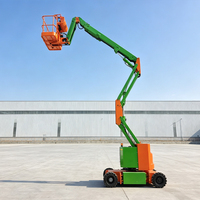 Offre Spéciale Plateforme de Travail Aérienne Articulée Électrique Autopropulsée Jiubang 12M avec Nacelle Hydraulique et Garde au Sol de 0,3m – Haute Qualité