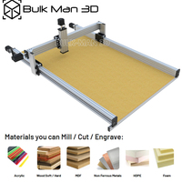 20% DE RÉDUCTION BulkMan3D 1000x1000~1500x1500mm Kit mécanique CNC / Kit de châssis à vis sans fin 4 axes pour graveur CNC de précision sur bois