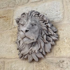 <span class=keywords><strong>Fontaine</strong></span> d'eau murale en pierre suspendue tête <span class=keywords><strong>de</strong></span> lion <span class=keywords><strong>de</strong></span> jardin en pierre blanche à bas prix - Product Image 3