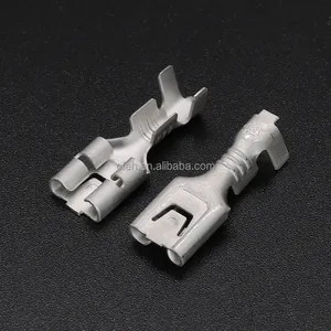 Terminal hembra para cable de 22-18 AWG, terminal de empalme para cable, 737439-2 TE/AMP 250 FASTON