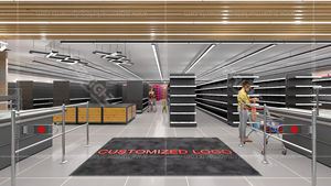 Estanterías de Supermercado Personalizadas, Estanterías de Exhibición de Una o Dos Caras, Estanterías de Tienda Minorista, Estanterías de Exhibición, Estanterías de Museo - Product Image 4