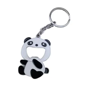 Llavero Abridor de Botellas de Cerveza y Refresco Panda Portátil, Hebilla Metálica Creativa, Llavero Personalizado, Lindo Llavero para Mochila, <span class=keywords><strong>Mini</strong></span> Regalo - Product Image 6