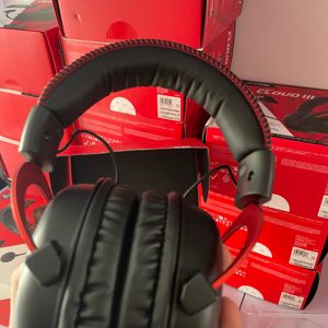 Casque filaire <span class=keywords><strong>HyperX</strong></span> <span class=keywords><strong>Cloud</strong></span> <span class=keywords><strong>2</strong></span> circum-auriculaire de couleur rouge, équipé d'un microphone pour les jeux sur ordinateur et le travail de DJ - Product Image 2