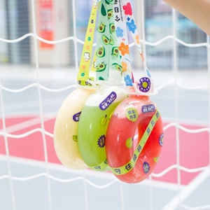 Botella de Bebidas con Diseño Innovador en Forma de Donut, 350ml/500ml, para Té Boba, Leche, Café, Refrescos, Agua Mineral, con Tapa de Rosca - Product Image 4