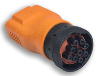 Kit d'adaptateurs OBD2 Linkyou complet pour camions, 10 pièces, câbles de connexion diesel robustes, connectivité WiFi/USB, diagnostic 12-24V