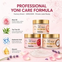 Masque végétalien biodégradable en zone T gelée d'acide hyaluronique probiotique pour l'hydratation de la zone du bikini soins personnels pour les peaux sensibles