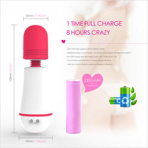 Chất Lượng Cao Y Tế Silicone AV Wand Giá Thấp Của Phụ Nữ Cầu Vồng Máy Rung <span class=keywords><strong>Massage</strong></span> Cơ Thể G Tại Chỗ Quan Hệ Tình Dục Đồ Chơi Mini Vibrator <span class=keywords><strong>Massage</strong></span> - Product Image 6