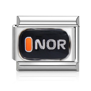 Italian Titanium Steel Modular Bracelet Detachable Customizable Charm Links Letter Car Design Gift Jewelry - Product Image 4