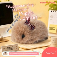 Souris robotique Pupu AI, jouet tendance, souris électronique en peluche courte, compagnon intelligent, cadeau émotionnel, 31cm-50cm, unisexe