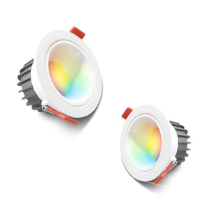 2025 New gledopto ZigBee 3.0 + 2.4 Gam RF điều khiển từ xa LED Đèn Downlight AC 100-240V với màu sắc thay đổi - Product Image 1