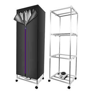 Smart Clothes Dryer Mini Portable Cube Style 900W Electric With Remote Control For Home Use - Product Image 1