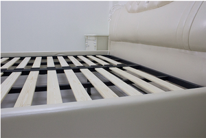 Sterke Ondersteuning Eenvoudig Massief Hout Ijzer Metalen Houten Platte Latten Opvouwbaar <span class=keywords><strong>Bed</strong></span> <span class=keywords><strong>Frame</strong></span> - Product Image 2