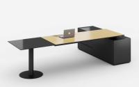 Table de conférence ovale minimaliste moderne et bureau polyvalent pour la maison, le bureau, l'école et l'usage commercial