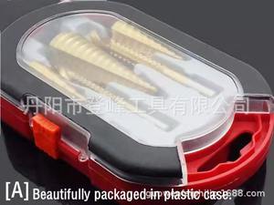 6pc Combined 3 <b>Step</b> <b>Drills</b> 4-32 4-20 4-12 3 Saw <b>Drills</b> 3 6 8 - Product Image 5