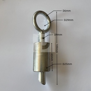 Chất lượng tốt phát hành nhanh chóng Angled định vị Pin vòng kéo mùa xuân pit tông lập chỉ mục Pin - Product Image 6