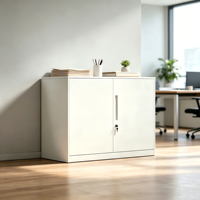 Armoire de classement de bureau moderne en acier robuste et réglable avec rangement sécurisé en métal pour la maison, le bureau, l'hôtel, l'hôpital et les écoles