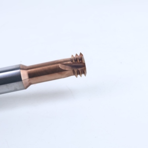 Solid M1*0.25 <b>Thread</b> Milling <b>Cutter</b> 3 Flute Coated High-Precision Tapping Tool for Internal <b>Threads</b> - Product Image 1