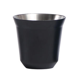 カスタマイズされた二重壁ステンレス钢耐久性のある金属ショットガラス - Product Image 4