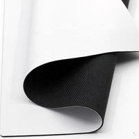 Tapis de souris vierges en rouleau, feuilles de caoutchouc, vente en gros d'usine, tapis de souris PC blanc antidérapant en caoutchouc naturel pour le bureau