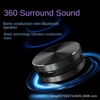 Haut-parleur portable magnétique sans fil à conduction osseuse étanche IPX-6, audio 5.0, 2.0 canaux, petit, résonant, RGB, transfrontalier