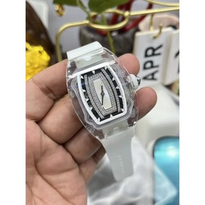 Boîtier transparent cool et tendance, montre mécanique automatique de luxe de haute qualité, sportive et décontractée, pour hommes - Product Image 1