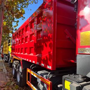 Truk Tipper HOWO 371 Bekas 12 Roda, Truk Dump Bekas di Cina 15 Ton, Mesin Diesel - Product Image 5