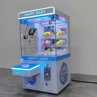 Lifun Super Mega Arcade Crane Prize Locker Bill Acceptor Card Reader Soft Toys Candy Gift Game Equipment Mini Claw Machine