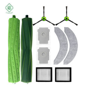 Apto para Irobots <span class=keywords><strong>Combo</strong></span> <span class=keywords><strong>J7</strong></span> +/ J9 + /10 Max rodillo giratorio principal Cepillo giratorio lateral filtro Hepa paño de mopa bolsa de polvo Robot aspirador - Product Image 1