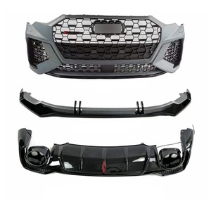 Prezzo di fabbrica Q3 SQ3 <span class=keywords><strong>body</strong></span> kit RSQ3 stile paraurti anteriore kit paraurti posteriore diffusore per Q3 SQ3 F3 2020 2021 2023 kit carrozzeria auto