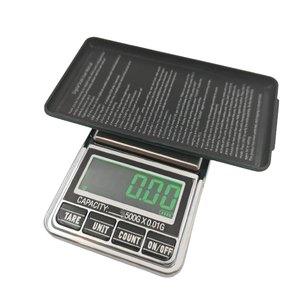 Digitale zakweegschaal, betaalbare mini-weegschaal met dubbele precisie voor goud, draagbaar, 500g capaciteit, 0,01g precisie, juweliersweegschaal - Product Image 6