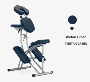 Fauteuil de massage pliable HICOMED D901 en PU, design contemporain, structure en acier inoxydable, portable, réglable, pour salon de beauté. - Product Image 4