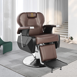 Fauteuil de Barbier Professionnel Populaire avec Fauteuil de Salon de Beauté Inclinable de Haute Qualité pour Salon de Coiffure - Product Image 1