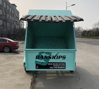 Remorque pour bennes à déchets de 4 m³