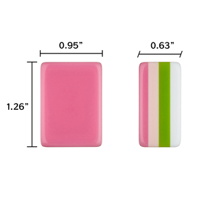 Leti American Mahjong 160 Acrylic Tiles Luxury Carved For <b>Gambling</b> Table Use - Product Image 6