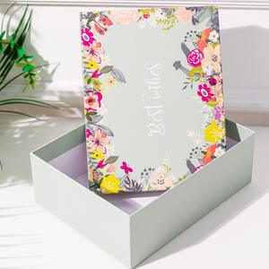 Petites boîtes d'expédition en carton estampage à chaud d'or Logo Prix bon marché d'usine <span class=keywords><strong>Abonnement</strong></span> aux soins de la peau Coffrets cadeaux Doublure en éponge - Product Image 5