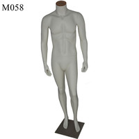 Différents types de mannequins masculins, mannequins européens en fibre de verre pour hommes, style debout, présentoir de vêtements pour vitrine, mannequin adulte