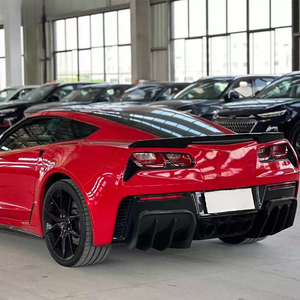 Diffusore Posteriore Inferiore in Fibra di Carbonio Adatto per <span class=keywords><strong>Chevrolet</strong></span> Corvette C7 2014- - Product Image 5