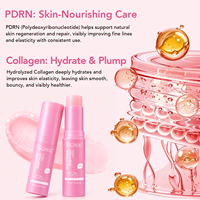 Stick multi-baume volumisant au collagène rose Ikzee PDRN, baume pour le visage et le corps au collagène PDRN NAD pour aider à rafraîchir et nourrir la peau