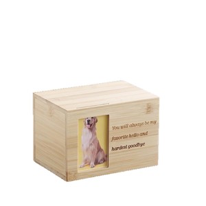 Souvenirs pour animaux de compagnie sculptés dans du bois massif, urnes pour animaux, monuments commémoratifs pour animaux, chats, petits animaux, chiens, possibilité d'insérer des photos - Product Image 2
