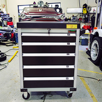 Armoire de rangement mobile à 5 tiroirs DRSD DOK-5 pour ateliers de réparation automobile