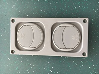 Coach Midi Minibus Camper Panel Van Caravan Conduit d'air Ventilation Diffuseur Plastique Sprinter Crafter Jumper Boxer HJAV-CG015