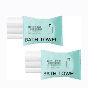 Serviette de Bain Jetable Bio 70x140 en Coton Compressé Épaissi Emballée Individuellement pour Voyage, Hôtel, Salon, Spa – Non Tissée EF - Product Image 1