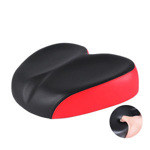 Vente en gros de siège de vélo grande <span class=keywords><strong>selle</strong></span> siège de <span class=keywords><strong>VTT</strong></span> pièces de vélo en cuir siège de vélo de route <span class=keywords><strong>large</strong></span> à ressort selles de vélo - Product Image 4