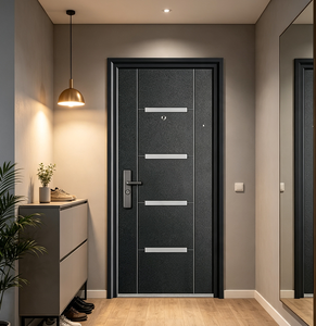 Porte de sécurité coulissante Qifan Steel – Durable, conviviale, design moderne pour entrées résidentielles - Product Image 5