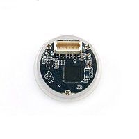Mini scanner de codes-barres GM861S, module de lecture de codes QR GM861S-LED, moteur de scan OEM avec éclairage blanc pour supermarché .Net